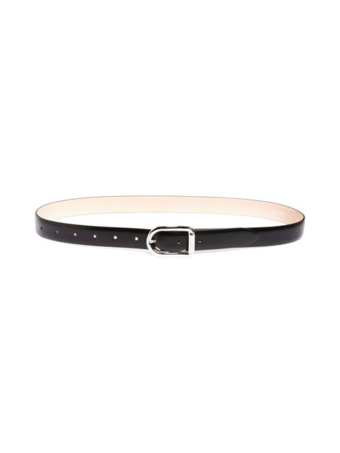 DÉHANCHE Déhanche Mija Leather Belt in Black/Silver at Nordstrom