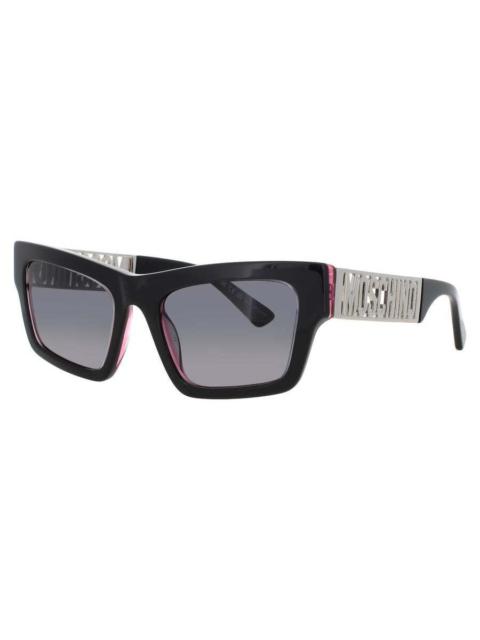 Moschino Moschino Ladies Grey Rectangular Sunglasses MOS171S4WC9O