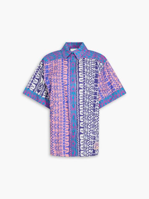 Zimmermann Printed cotton shirt