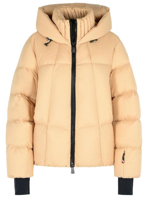 Moncler Grenoble Moncler Grenoble 'BONNIEURE' Beige Polyamide Ski Jacket