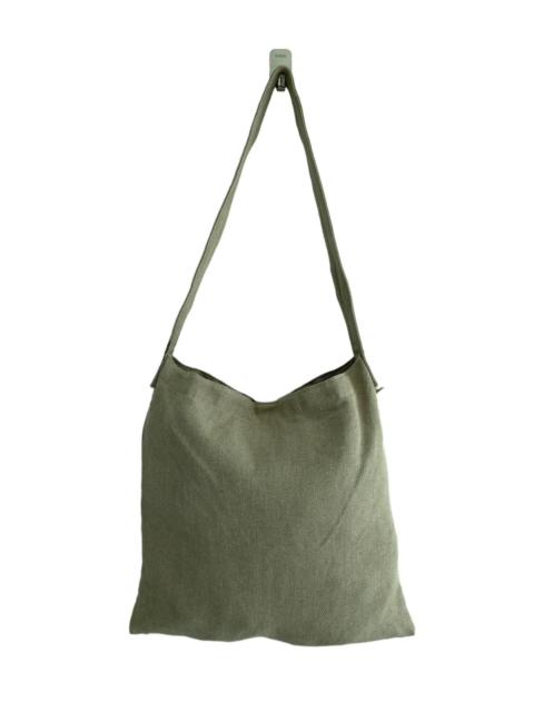 Vintage - Thread-line Tokyo Canvas Flat Shoulder Bag