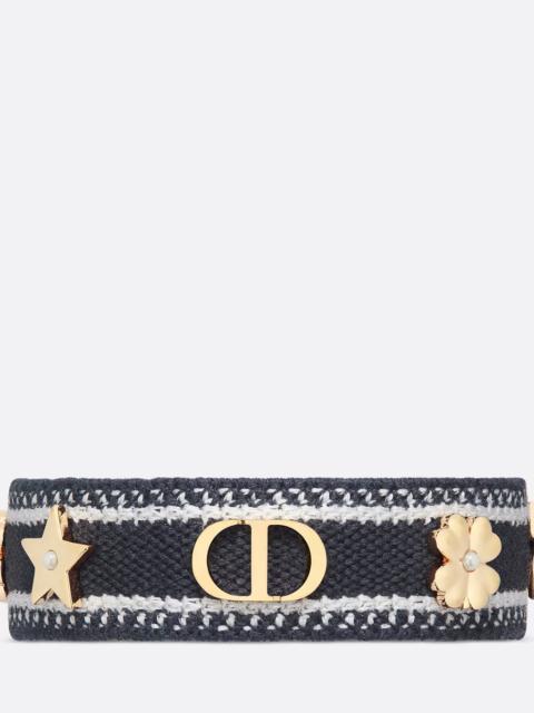 Dior Dior Bracelet With Pearls And Logo