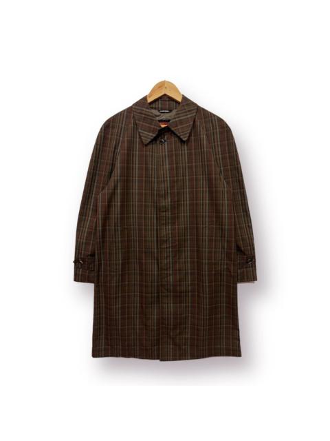 Other Designers McGregor plaid long coat avant garde - M