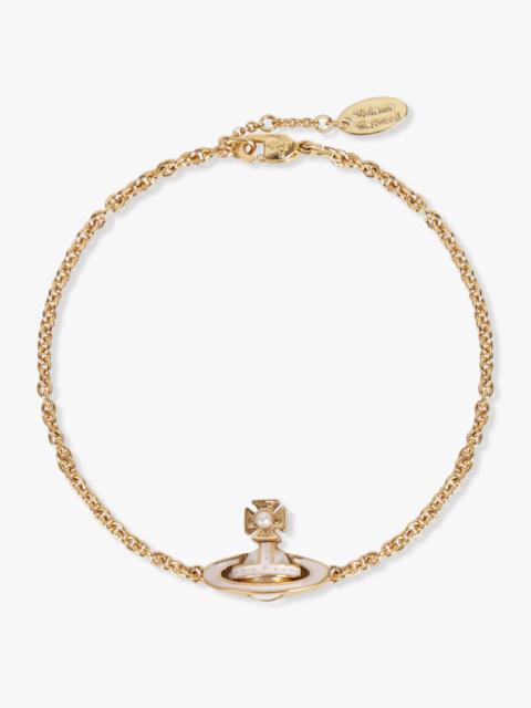 Vivienne Westwood SIMONETTA BAS RELIEF BRACELET | GOLD