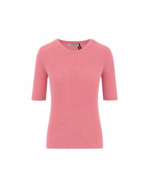 'S Max Mara S Max Mara Women Ribbed Smmriviera Short Sleeves Sweater