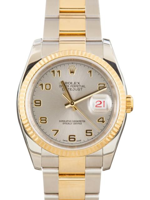 ROLEX Rolex Datejust 36 116233 Slate Arabic Dial