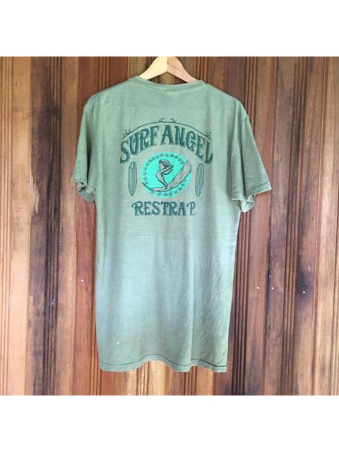Other Designers Thrashed Faded Vintage Surf Angel Restrap T-shirt