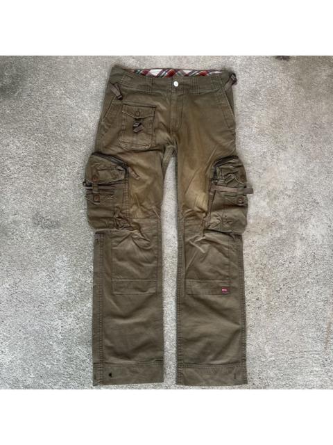 Vintage - Roial military cargo pant pocket design streetwear size 32