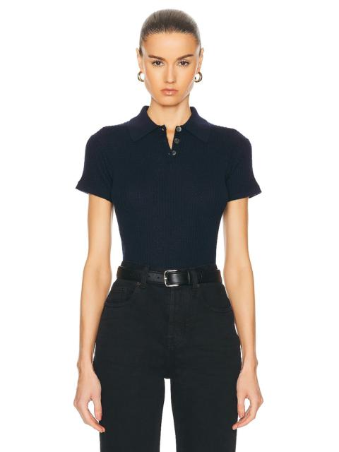 GUEST IN RESIDENCE Shrunken Polo Top