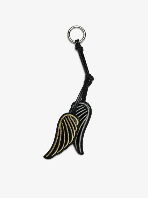 Zadig & Voltaire Rock Feather KeyRing