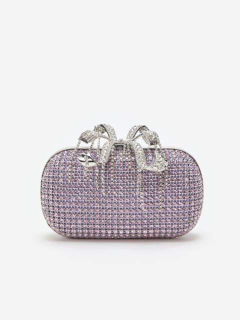 self-portrait Lilac Chainmail  Clutch Bag
