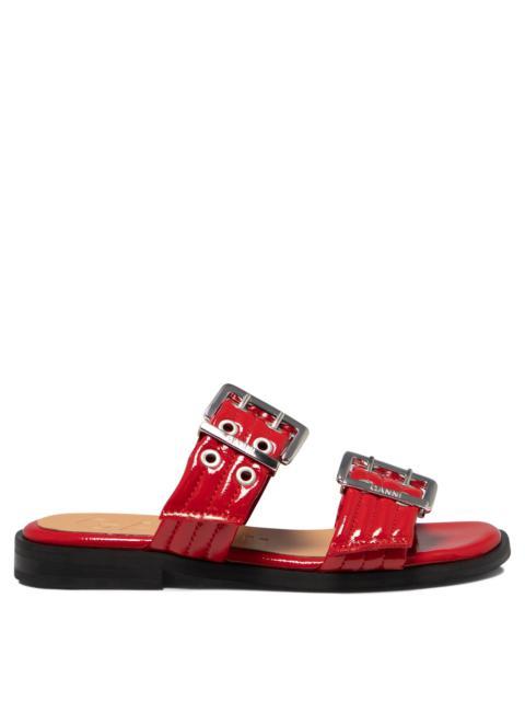GANNI Ganni "buckle Two-strap" Sandals