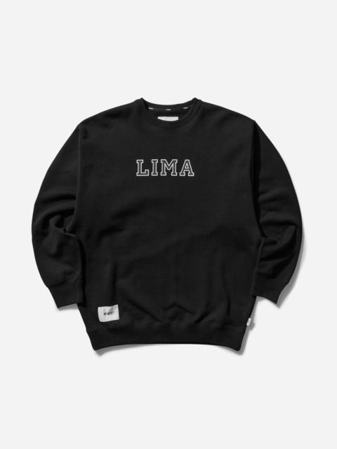 WTAPS Men's Academy Crewneck Sweatshirt Black