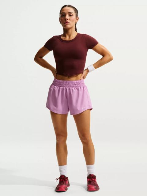 Nike Nike Women's One Dri-FIT Mid-Rise 3" Brief-Lined Shorts