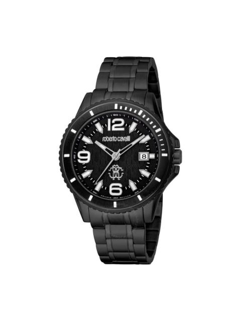 Roberto Cavalli Roberto Cavalli Fashion Watch Quartz Black Dial Men's Watch RV1G217M0061
