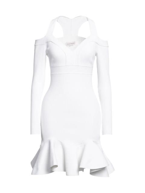 Alexander McQueen White Women's Sheath Dress