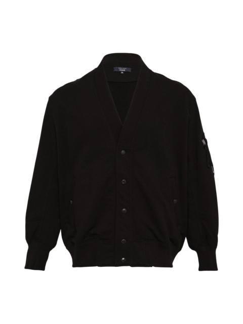 Comme des Garçons Homme Cotton Polyester Terry Cloth Cardigan