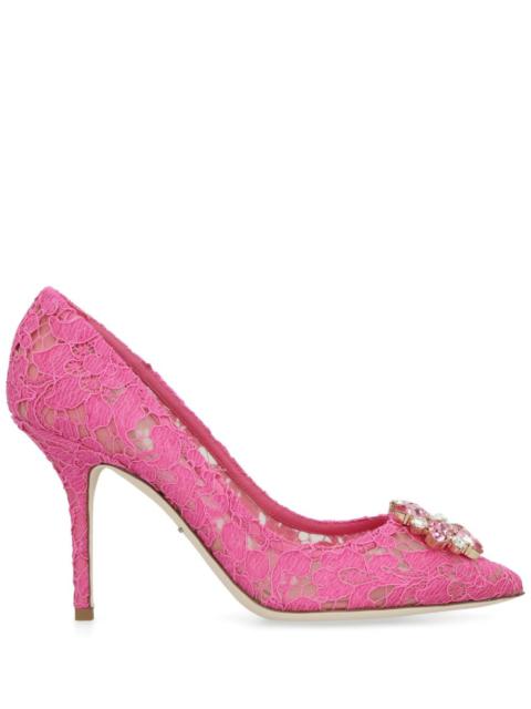 Dolce & Gabbana Women Rainbow Lace Pumps