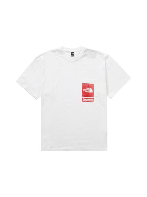 Supreme Supreme The North Face Printed Pocket Tee White
