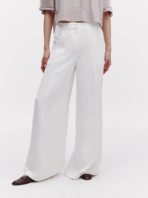 TWP Dee's Trouser in Coated Viscose Linen