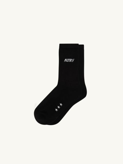 AUTRY SOCKS WITH JACQUARD LOGO UNISEX