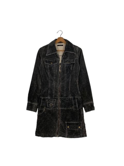 Other Designers Japanese Brand - MAITRESSE Corduroy Overcoat Jacket #0101-C6