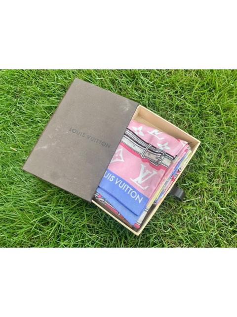 Louis Vuitton Louis Vuitton Silk Escale Confidential Bandeau Scarf