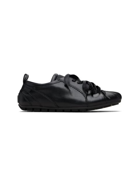Simone Rocha Black Ballerina Grip Sneakers