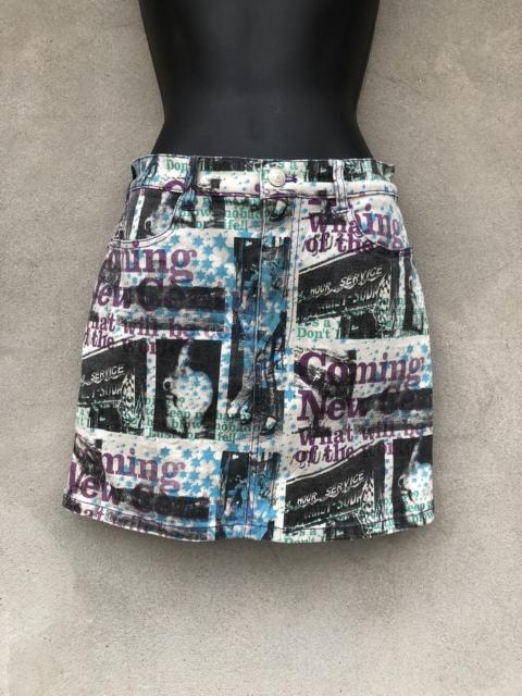 Other Designers Japanese Brand - Full Print Mini Skirt Hysteric Glamour Inspired