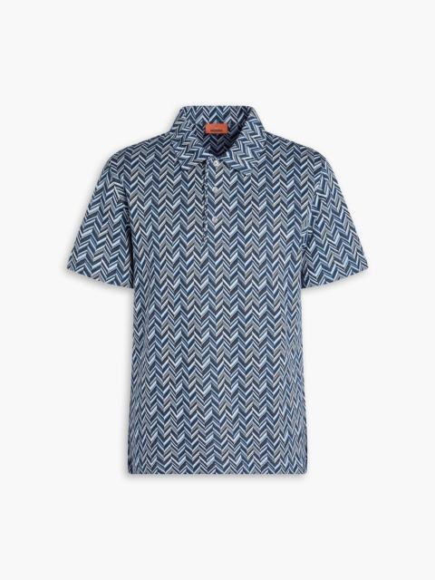Missoni Cotton-jacquard polo shirt