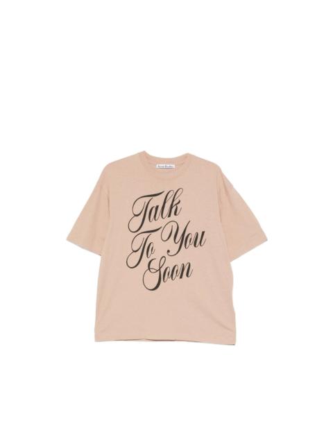 Acne Studios Acne Studios Neutrals T-Shirts & Vests - T-Shirts Men