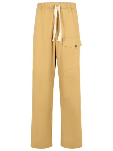 Dries Van Noten Dries Van Noten 'Pannoch' Beige Cotton Pants Men
