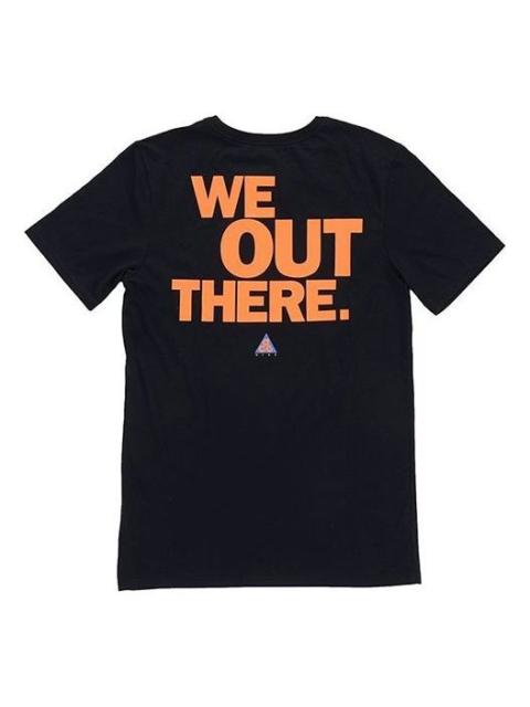 Nike Nike ACG Back Printing Short Sleeve Black AQ3951-010