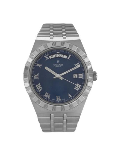 Pre-owned Tudor Royal Automatic Blue Dial Men's Watch 28600