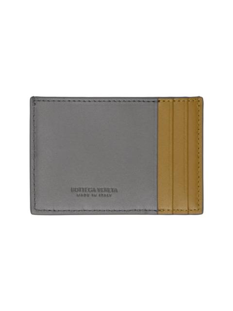 Bottega Veneta Gray Cassette Credit Card Holder