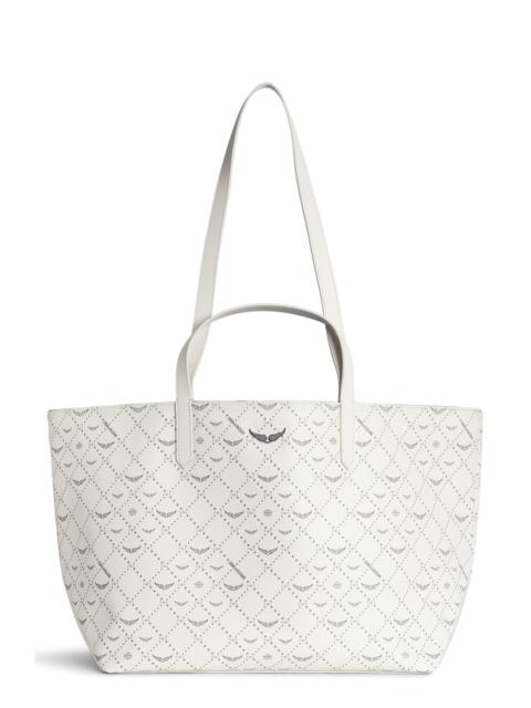 Zadig & Voltaire Zadig & Voltaire Z X-Large Monogram Shopper Tote Bag in Flash at Nordstrom