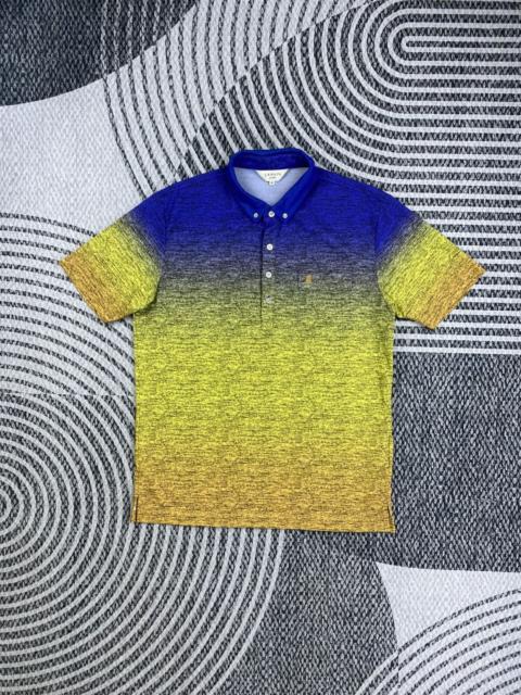 Lanvin Vintage Lanvin Sport Two Block Color Button Up Shirt