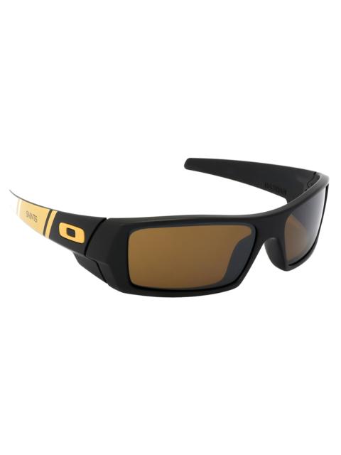 OAKLEY Oakley New Orleans Saints Gascan Prizm Tungsten Rectangular Men's Sunglasses OO9014 9014A7 60