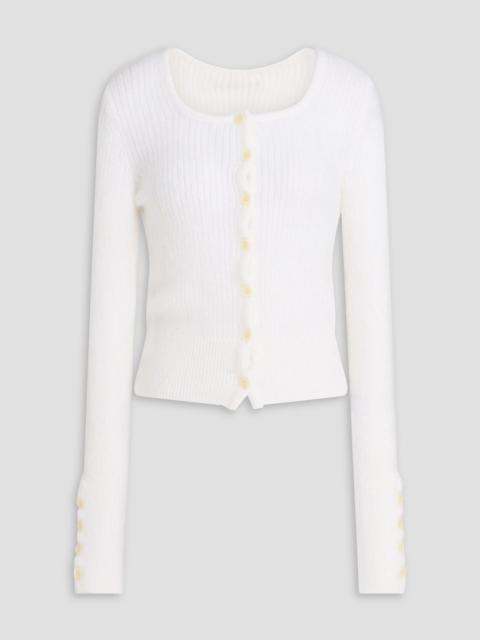 JACQUEMUS Piccinni ribbed-knit cardigan