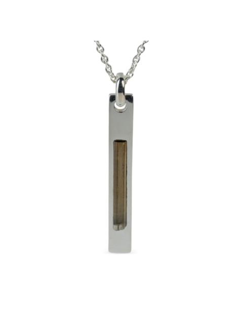 Plate dravite necklace