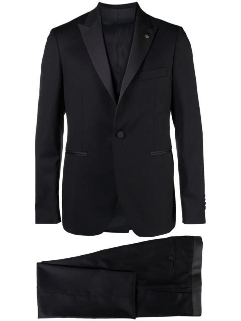 Other Designers Tagliatore Men Single Breasted Suit With Gilet