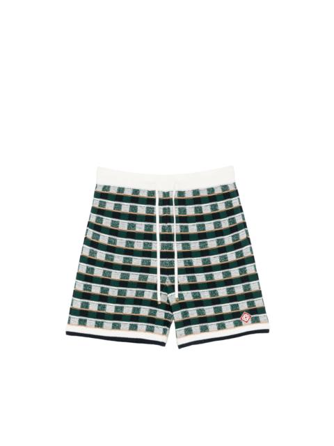 CASABLANCA Casablanca Green Shorts - Track & Running Shorts Men