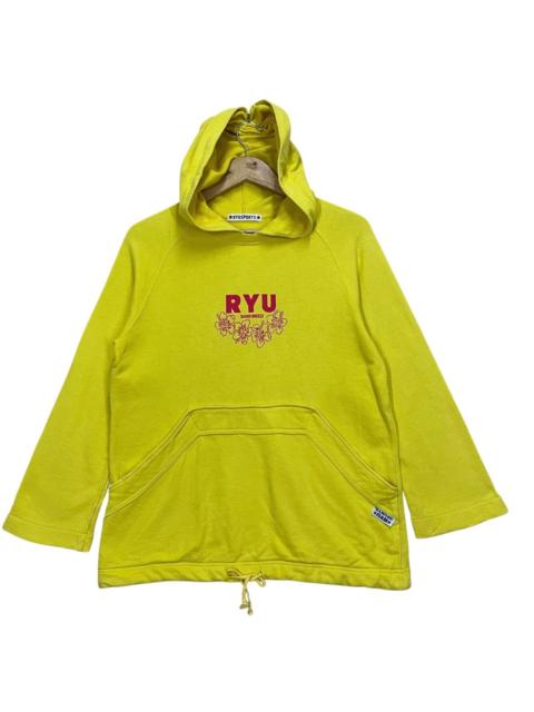 Other Designers Quiksilver - Vintage Ryu Sport Flora Crewneck Hoodie