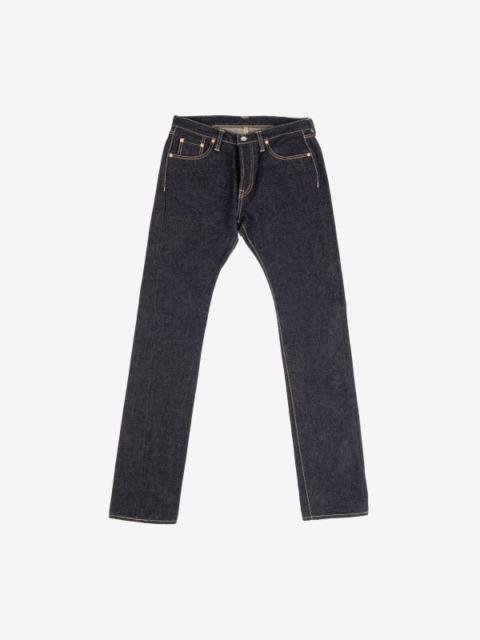 Iron Heart 19OZ LEFT HAND TWILL SELVEDGE DENIM SUPER SLIM CUT JEANS - INDIGO IH-555S-19L