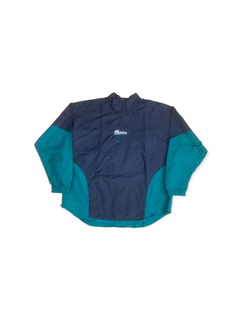 Nike vintage nike center swoosh dolphins nfl halfzip windbreaker