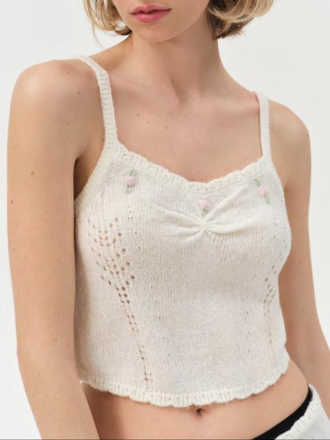 For Love & Lemons London Knit Cami Top