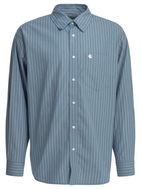 Carhartt WIP Carhartt WIP Keene Casual Shirt Light Blue