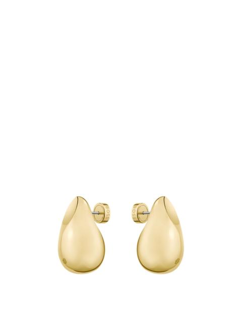 BOSS GOLD-TONE EARRINGS WITH DROP DESIGN