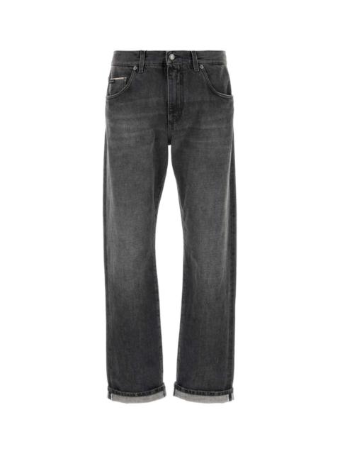 Dolce & Gabbana Dolce & Gabbana Men Black Denim Jeans