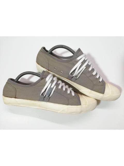 Y's Archival Charcoal Lace-up Trainers
